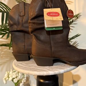 Laredo Dark Brown Western Leather Boots